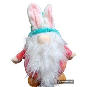 Bunny Rabbit Gnome Plush 15" by Fengtuo International Hong Kong